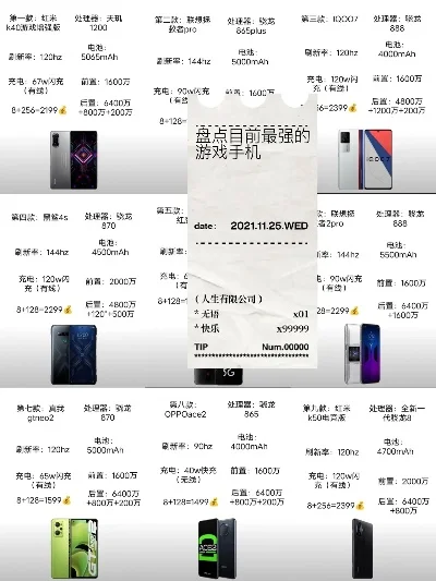 游戏限量款手机排行榜