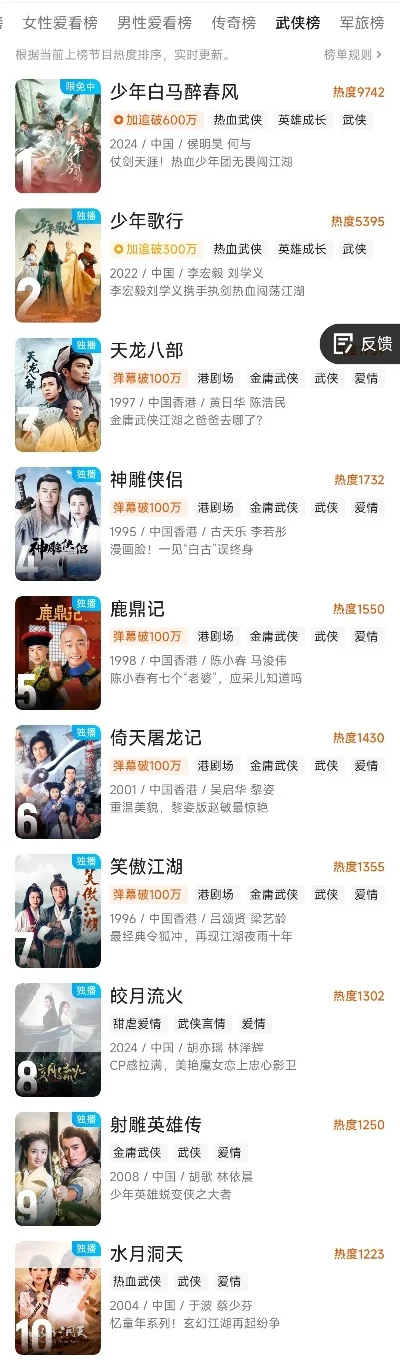 最近的武侠手游排行榜-近期武侠手游排行